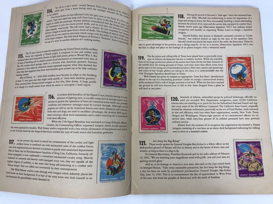 War Insignia Stamp Album Vol. 3 Complete 50 Stamps Original 'Postamp' Series [Photo 9]