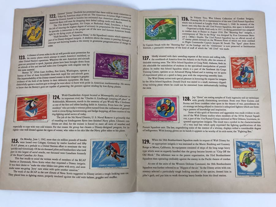 War Insignia Stamp Album Vol. 3 Complete 50 Stamps Original 'Postamp' Series [Photo 10]