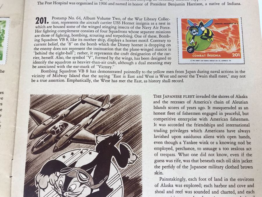 War Insignia Stamp Album Vol. 4 Complete 50 Stamps Original 'Postamp' Series [Photo 11]