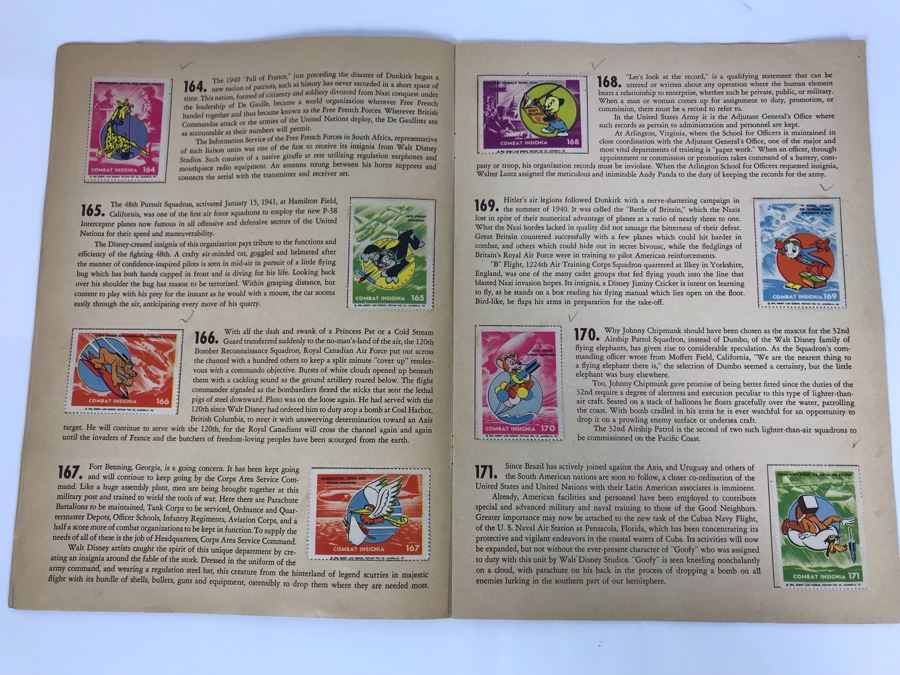 War Insignia Stamp Album Vol. 4 Complete 50 Stamps Original 'Postamp' Series [Photo 6]