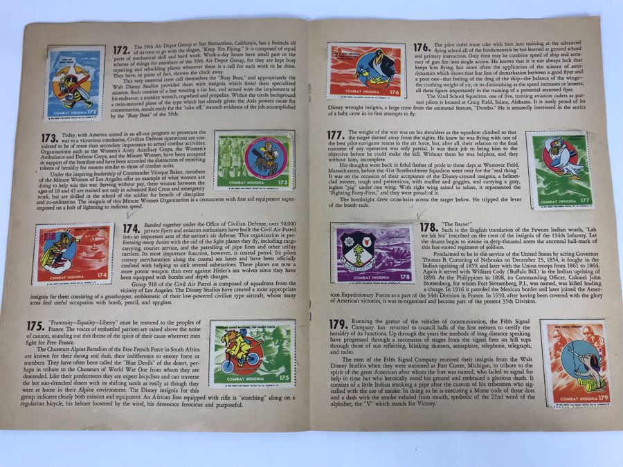 War Insignia Stamp Album Vol. 4 Complete 50 Stamps Original 'Postamp' Series [Photo 7]