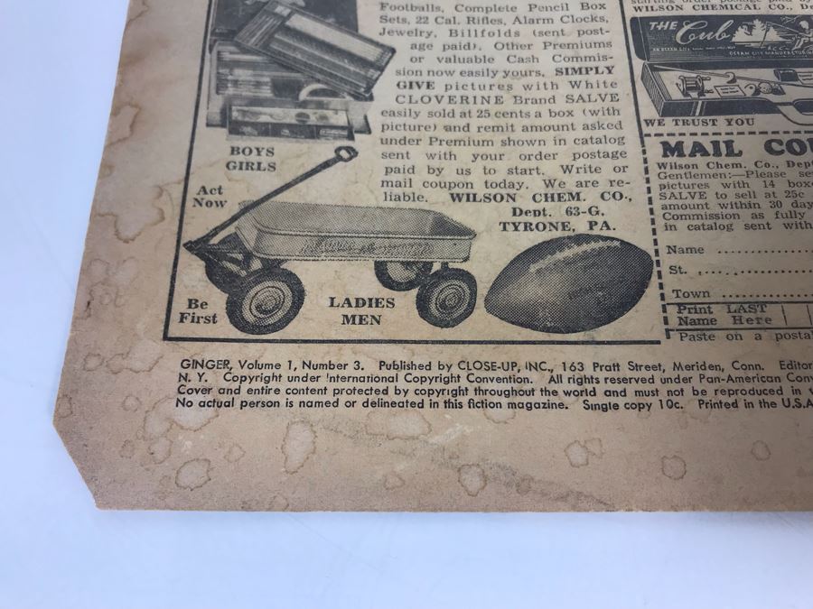 Ginger #3 Comic Book [Photo 4]