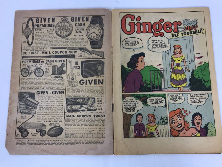 Ginger #3 Comic Book [Photo 3]