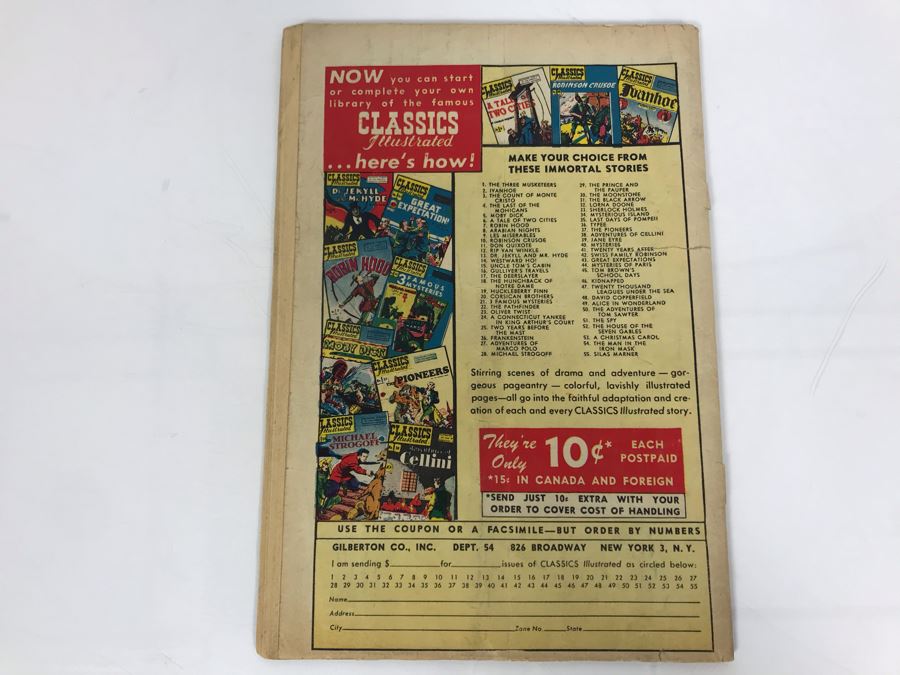 Classics Illustrated #55 - Silas Marner [Photo 2]