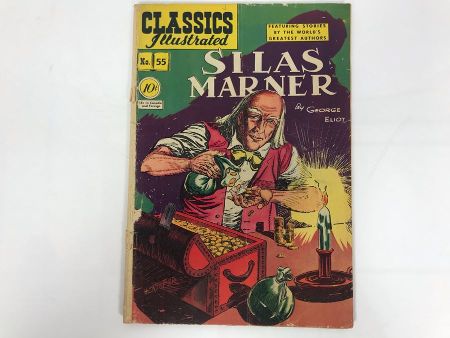 Classics Illustrated #55 - Silas Marner [Photo 1]