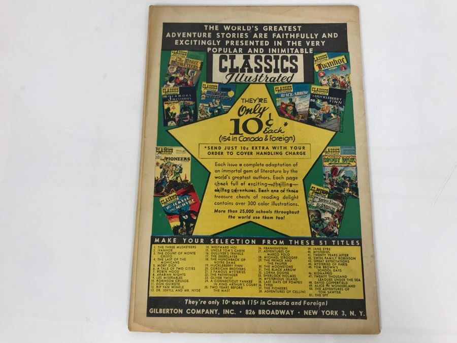 Classics Illustrated #51 - The Spy [Photo 2]