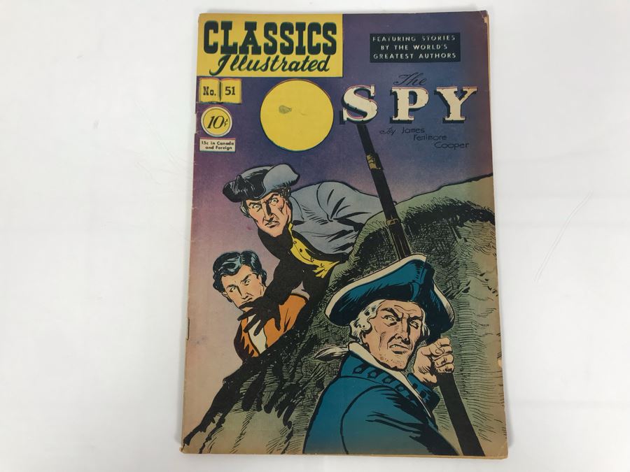 Classics Illustrated #51 - The Spy [Photo 1]