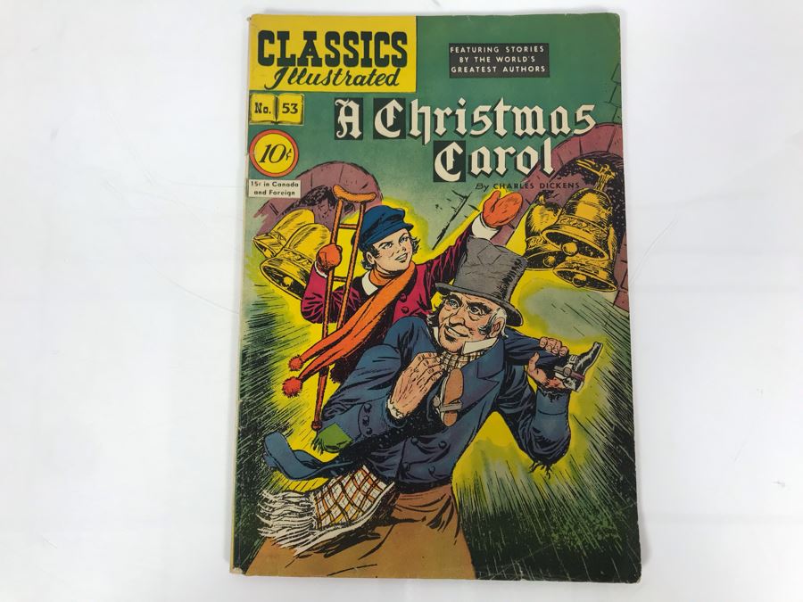 Classics Illustrated #53 - A Christmas Carol [Photo 1]