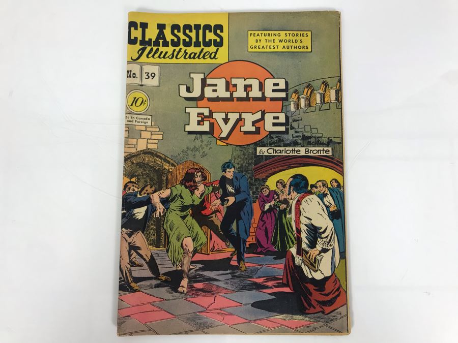 Classics Illustrated #39 - Jane Eyre [Photo 1]