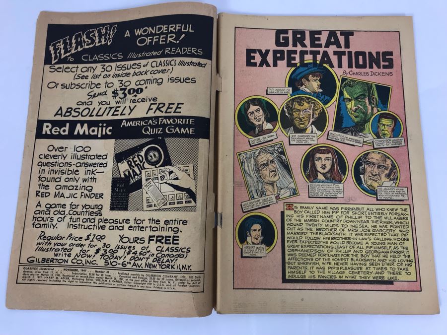 Classics Illustrated #43 - Great Expectations [Photo 3]