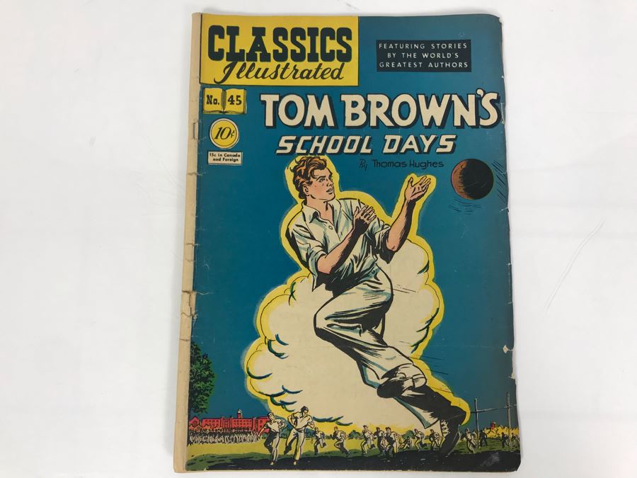 Classics Illustrated #45 - Tom Brown's School Days [Photo 1]