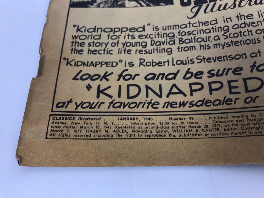 Classics Illustrated #45 - Tom Brown's School Days [Photo 4]