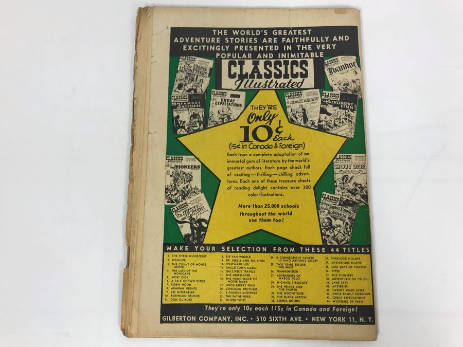 Classics Illustrated #45 - Tom Brown's School Days [Photo 2]