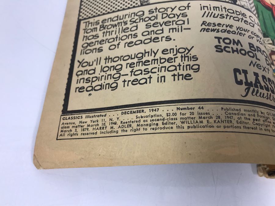 Classics Illustrated #44 - Mysteries Of Paris [Photo 4]