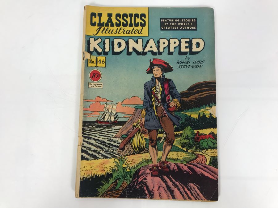 Classics Illustrated #46 - Kidnapped [Photo 1]