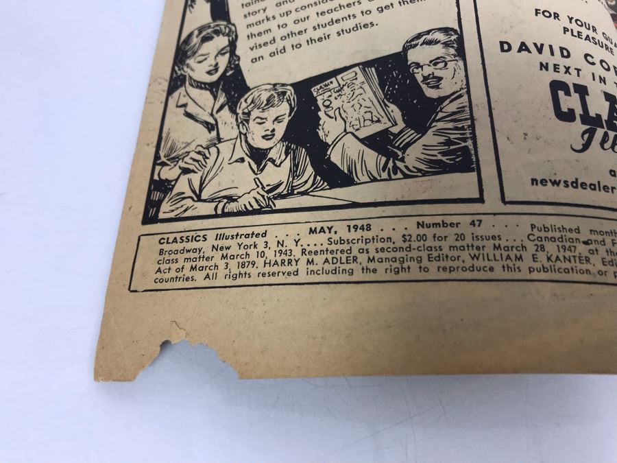 Classics Illustrated #47 - Twenty Thousand Leagues Under The Sea [Photo 4]