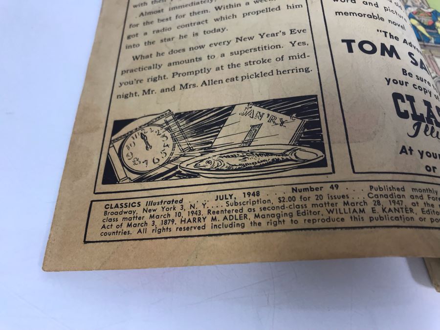 Classics Illustrated #49 - Alice In Wonderland [Photo 4]