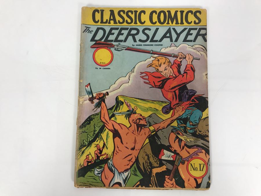 Classic Comics #17 - The Deerslayer [Photo 1]