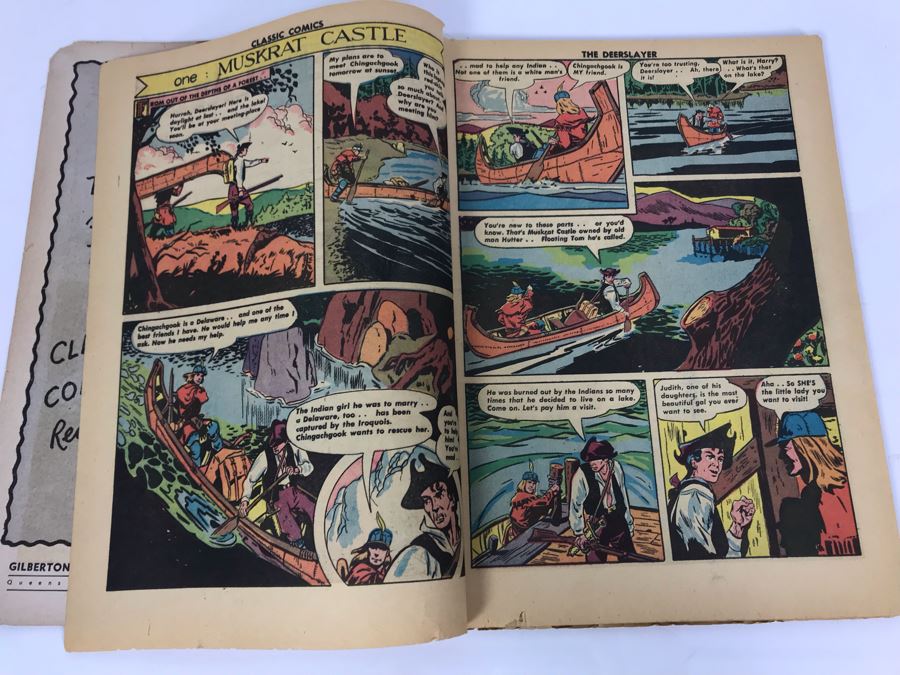 Classic Comics #17 - The Deerslayer [Photo 4]