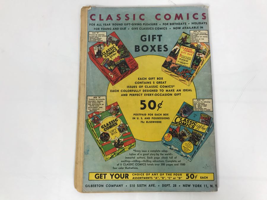 Classic Comics #18 - The Hunchback Of Notre Dame [Photo 2]