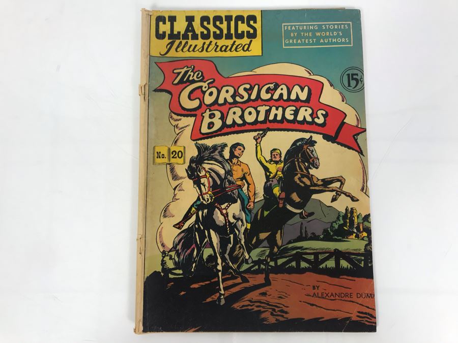 Classics Illustrated #20 - The Corsican Brothers [Photo 1]