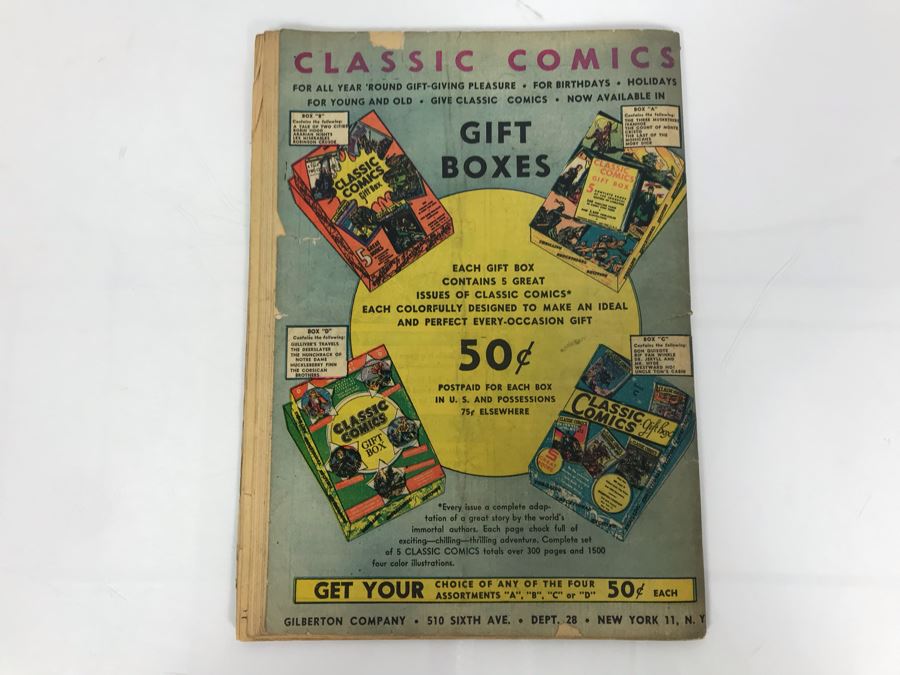 Classic Comics #26 - Frankenstein [Photo 2]