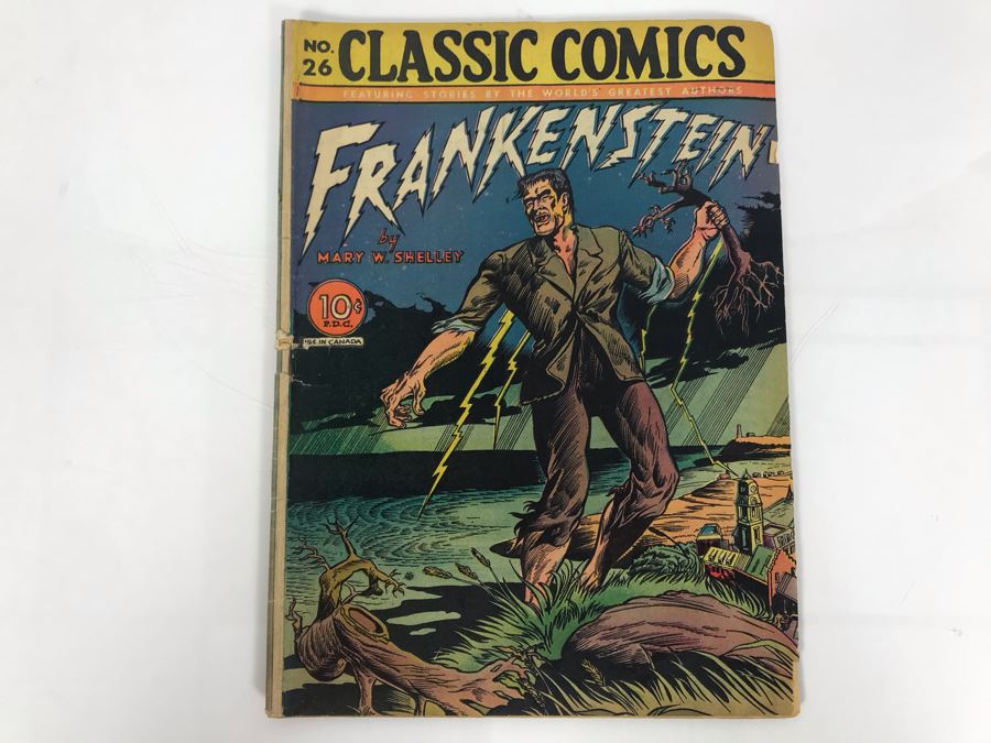 Classic Comics #26 - Frankenstein [Photo 1]