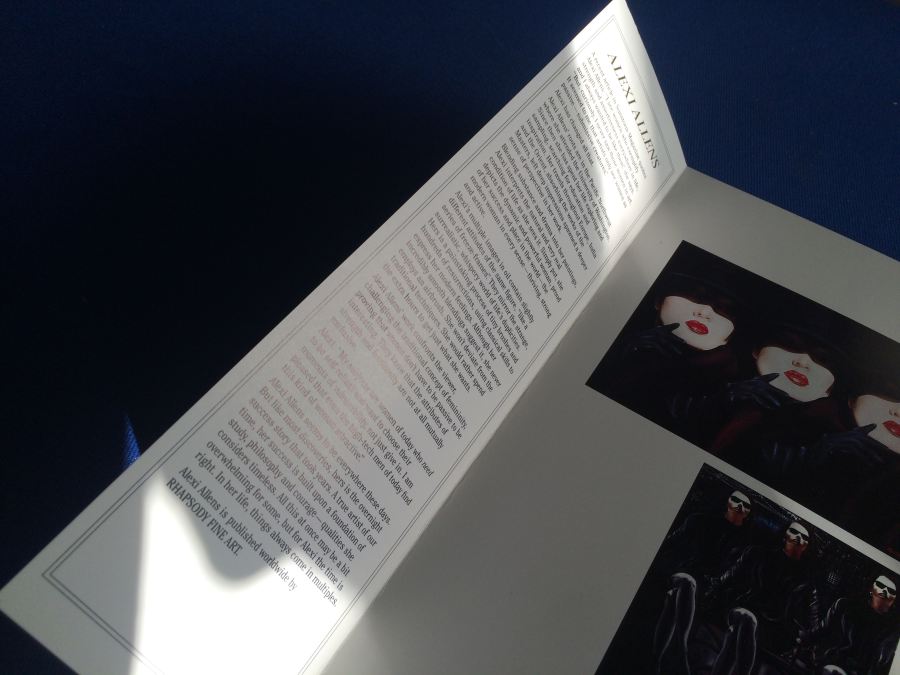 Artist Proof - Alexi Allens Serigraph Titled '3 Chances' [Photo 9]