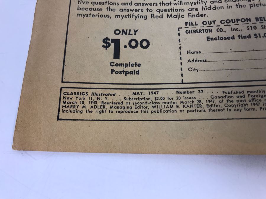 Classics Illustrated #37 - The Pioneers [Photo 5]