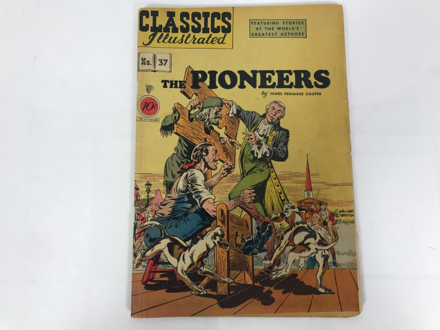 Classics Illustrated #37 - The Pioneers [Photo 1]