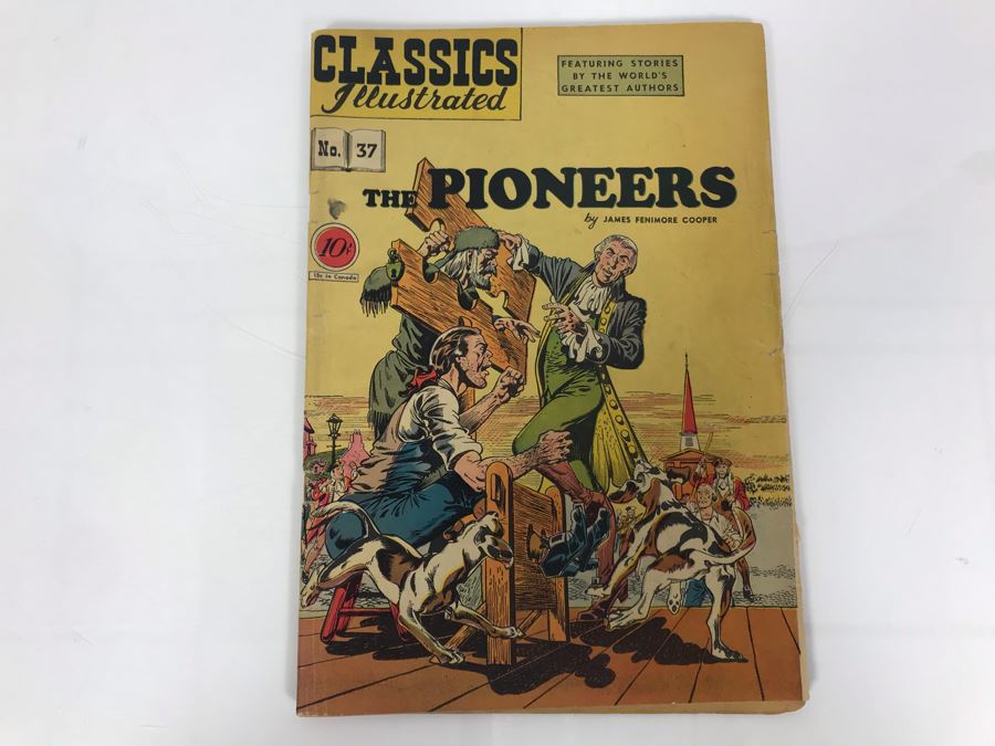 Classics Illustrated #37 - The Pioneers [Photo 2]