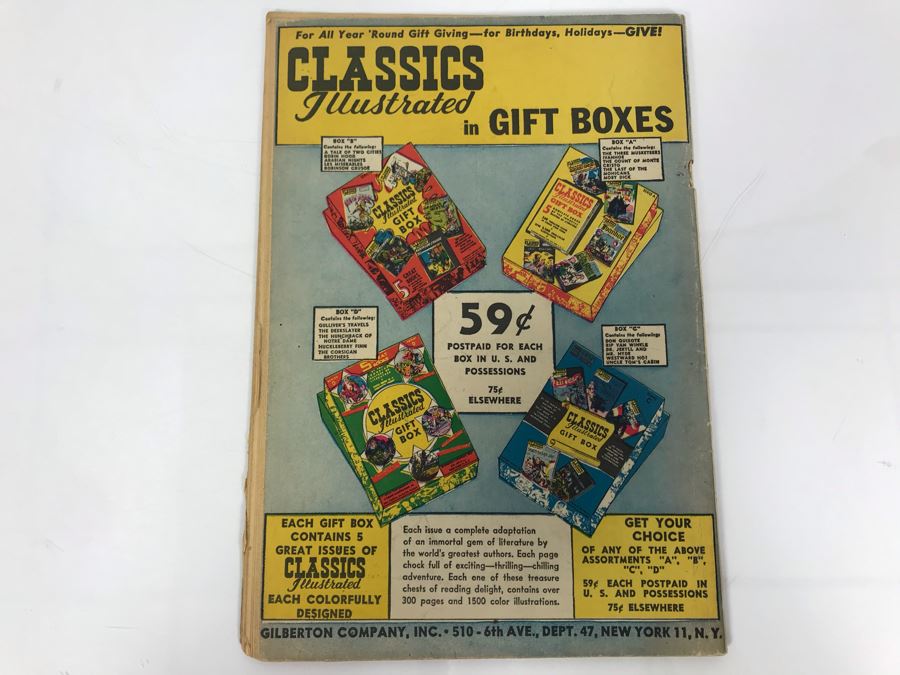 Classics Illustrated #37 - The Pioneers [Photo 3]