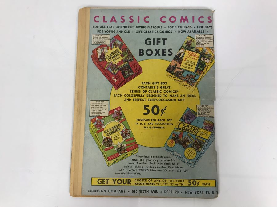 Classic Comics #1 - The Three Musketeers [Photo 2]