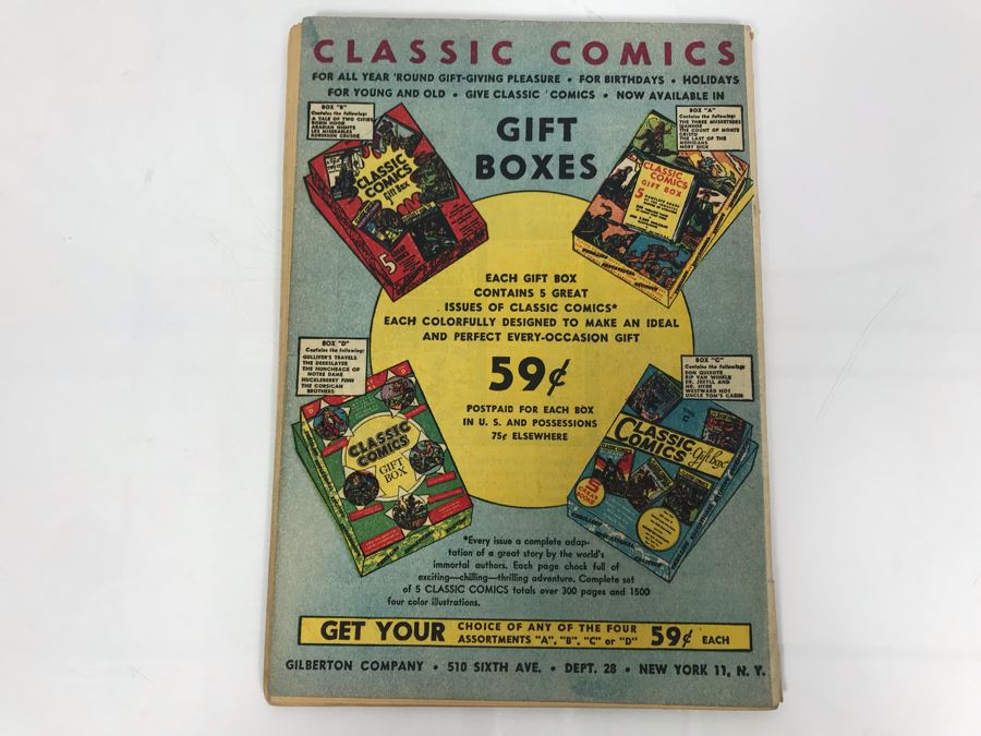 Classic Comics #4 - The Last Of The Mohicans [Photo 3]