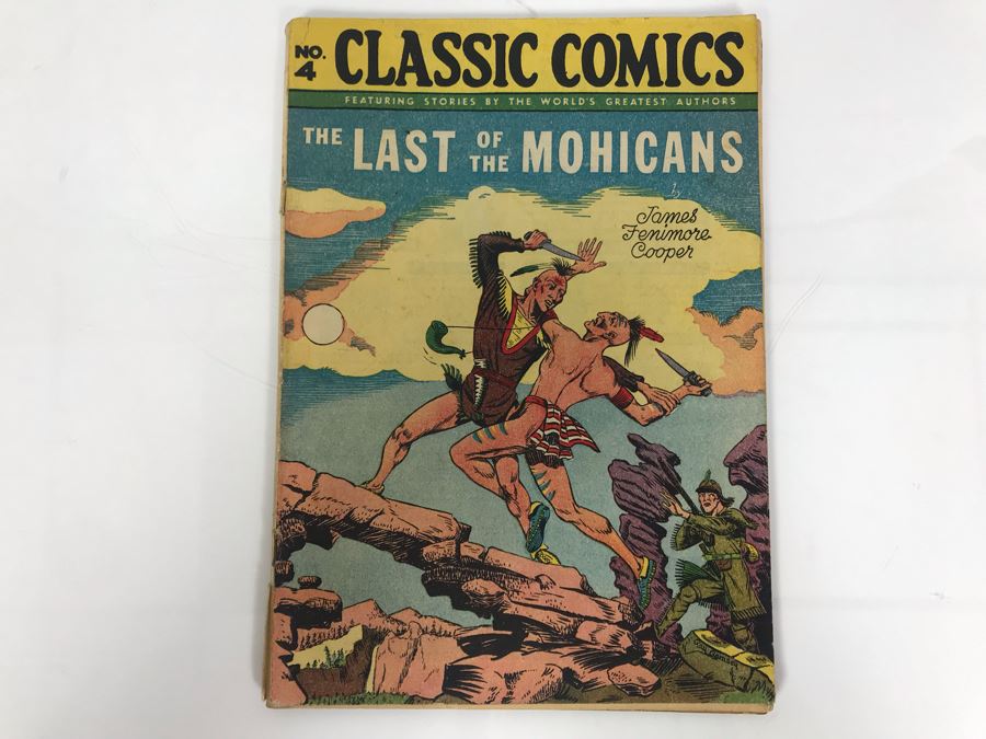Classic Comics #4 - The Last Of The Mohicans [Photo 1]