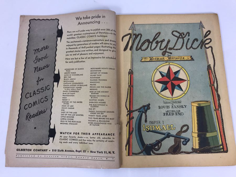 Classic Comics Presents #5 - Moby Dick [Photo 2]