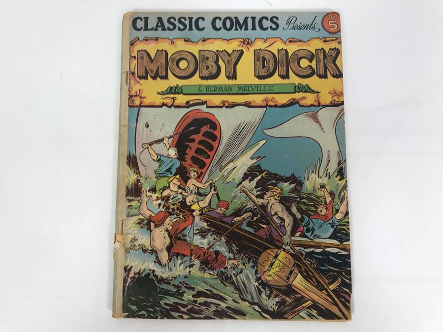 Classic Comics Presents #5 - Moby Dick [Photo 1]