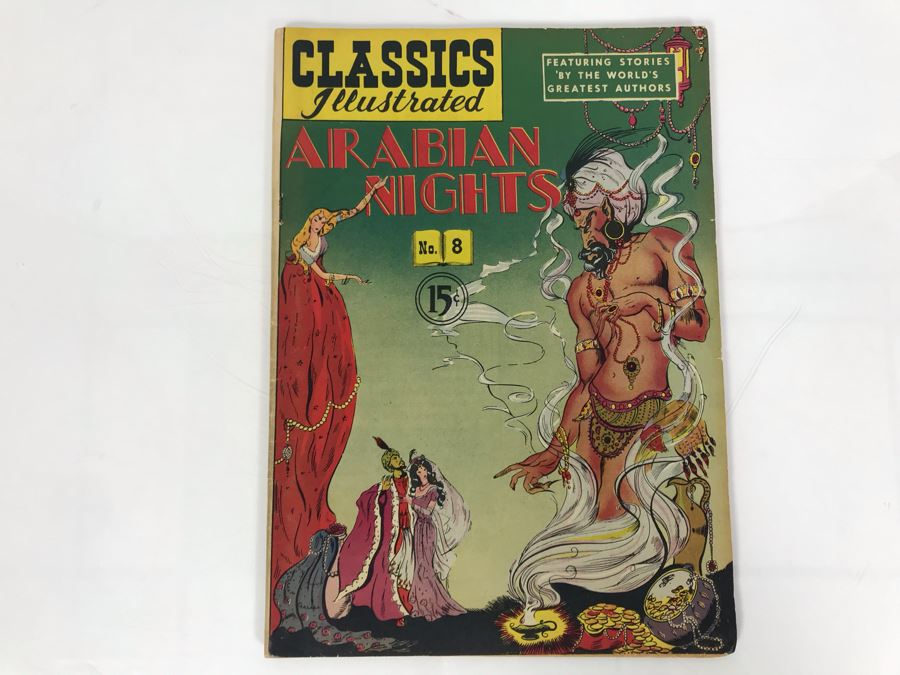 Classics Illustrated #8 - Arabian Nights [Photo 1]