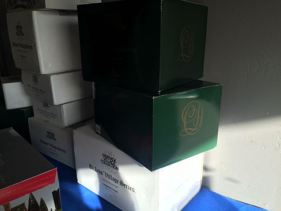 Huge Collection of Department 56 Heritage Village Collection Dickens' Village Series All in Original Box [Photo 7]