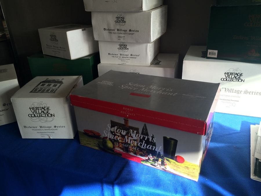 Huge Collection of Department 56 Heritage Village Collection Dickens' Village Series All in Original Box [Photo 5]