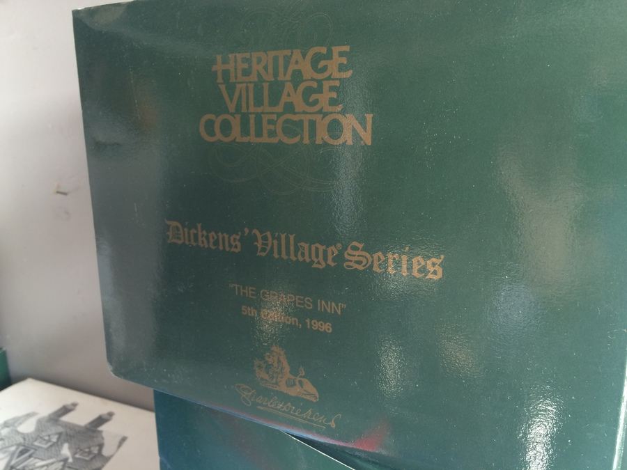 Huge Collection of Department 56 Heritage Village Collection Dickens' Village Series All in Original Box [Photo 25]