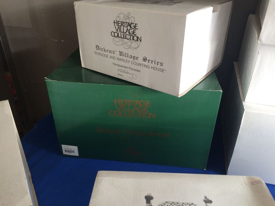 Huge Collection of Department 56 Heritage Village Collection Dickens' Village Series All in Original Box [Photo 10]