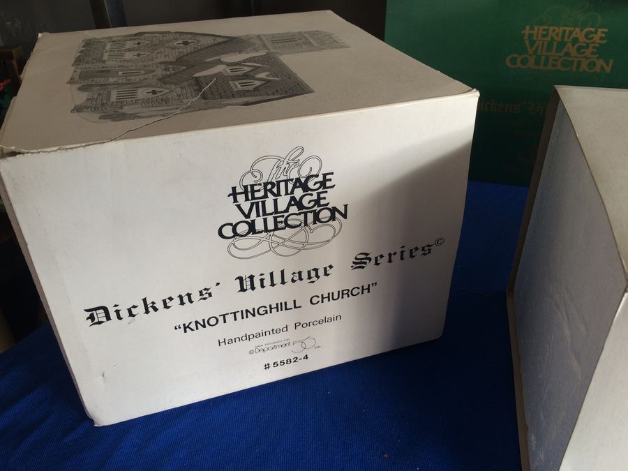 Huge Collection of Department 56 Heritage Village Collection Dickens' Village Series All in Original Box [Photo 13]