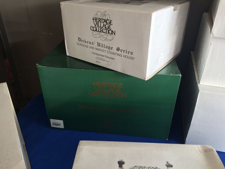 Huge Collection of Department 56 Heritage Village Collection Dickens' Village Series All in Original Box [Photo 11]