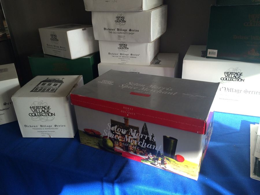 Huge Collection of Department 56 Heritage Village Collection Dickens' Village Series All in Original Box [Photo 4]