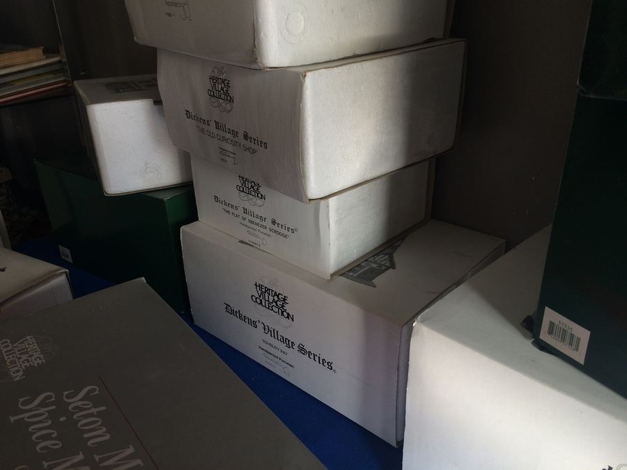 Huge Collection of Department 56 Heritage Village Collection Dickens' Village Series All in Original Box [Photo 9]
