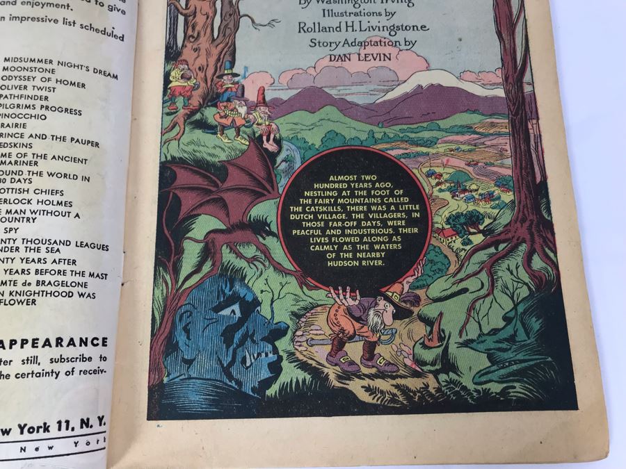 Classic Comics #12 - Rip Van Winkle And The Headless Horseman [Photo 4]