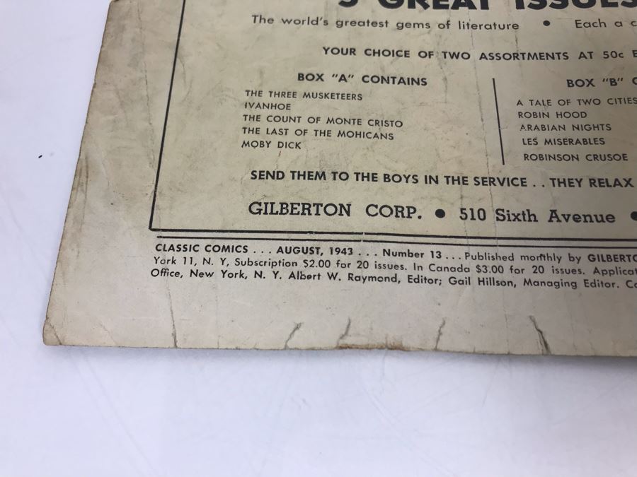 Classic Comics #13 - Dr. Jekyll And Mr. Hyde [Photo 4]