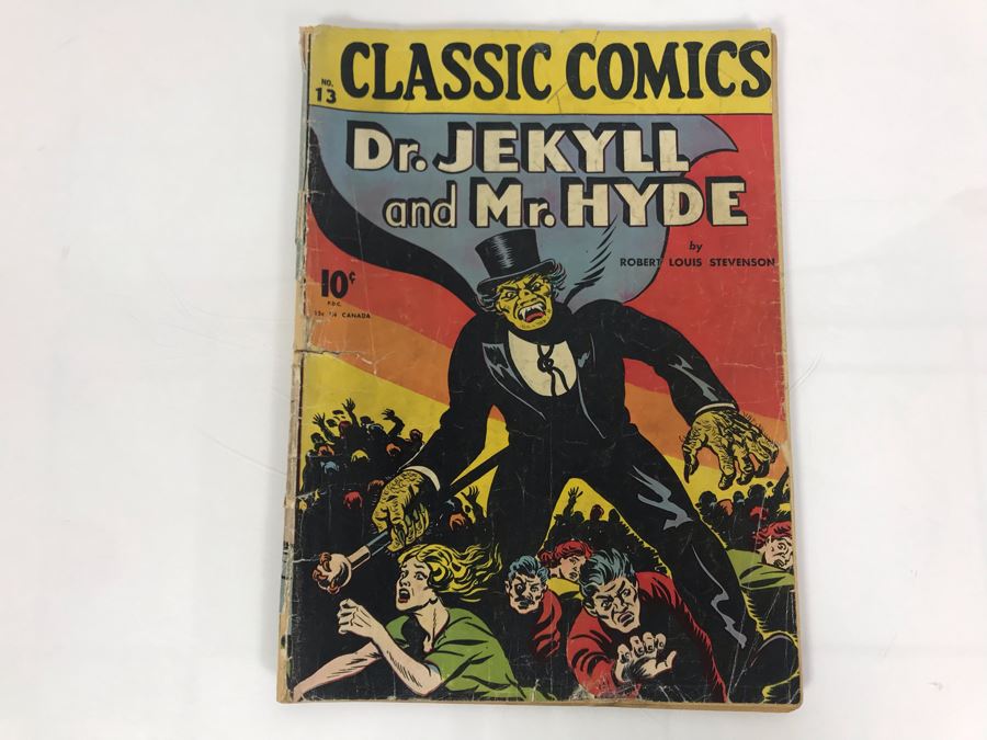 Classic Comics #13 - Dr. Jekyll And Mr. Hyde [Photo 1]