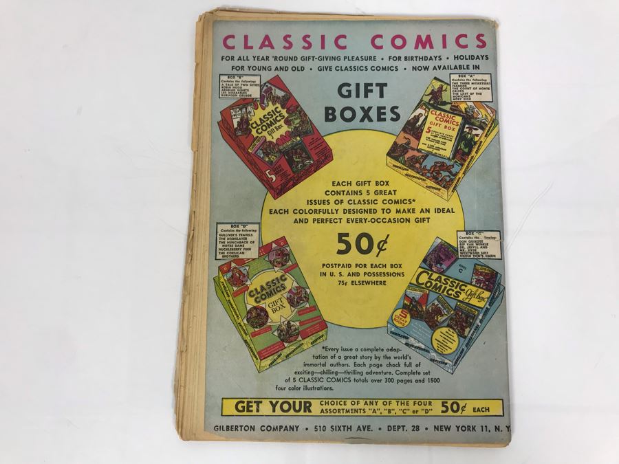 Classic Comics #15 - Uncle Tom's Cabin [Photo 2]